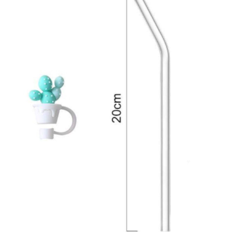 Cute Silicone Straw Toppers – Fun Dust-Proof Drink Caps (16 Styles)