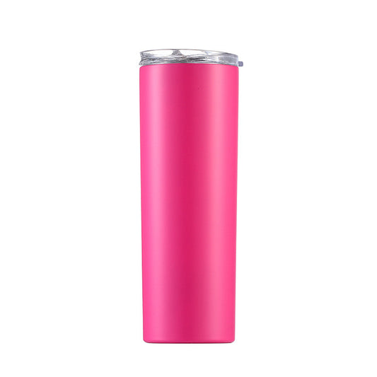 Skinny Stainless Steel Tumbler – 20oz Double-Wall Insulated Cup