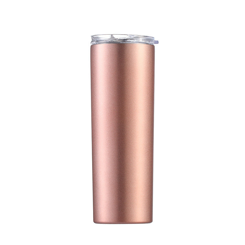 Skinny Stainless Steel Tumbler – 20oz Double-Wall Insulated Cup