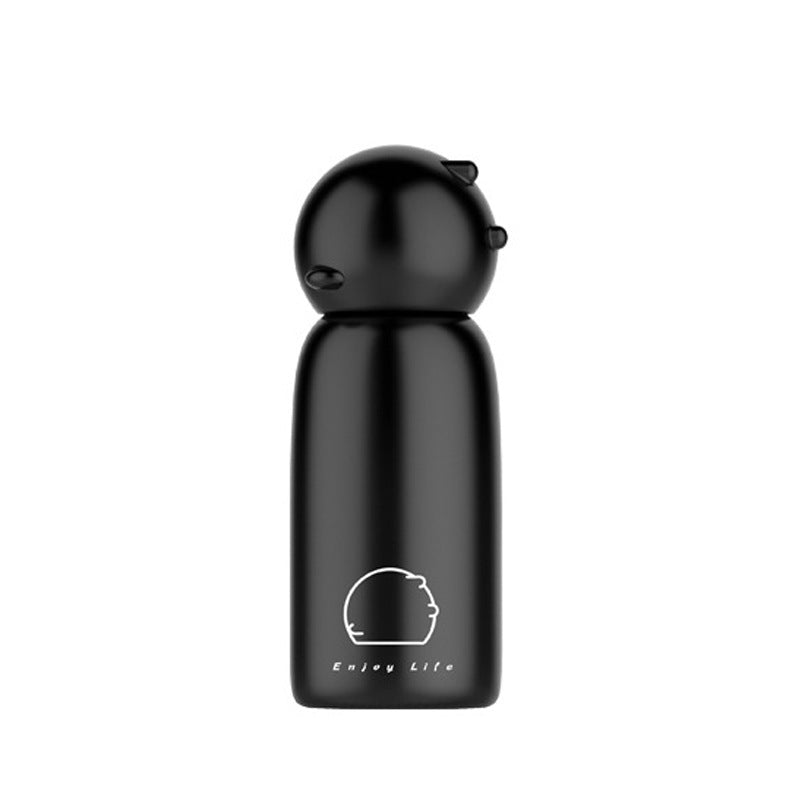 Piggy Thermos Tumbler – 300ml Stainless Steel Insulated Bottle