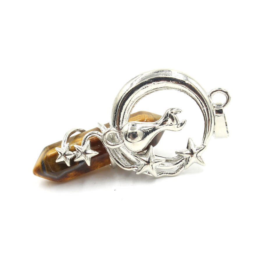 Celestial Cat Prism Pendant