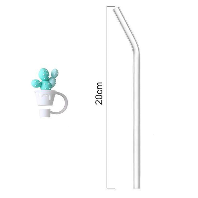 Cute Silicone Straw Toppers – Fun Dust-Proof Drink Caps (16 Styles)
